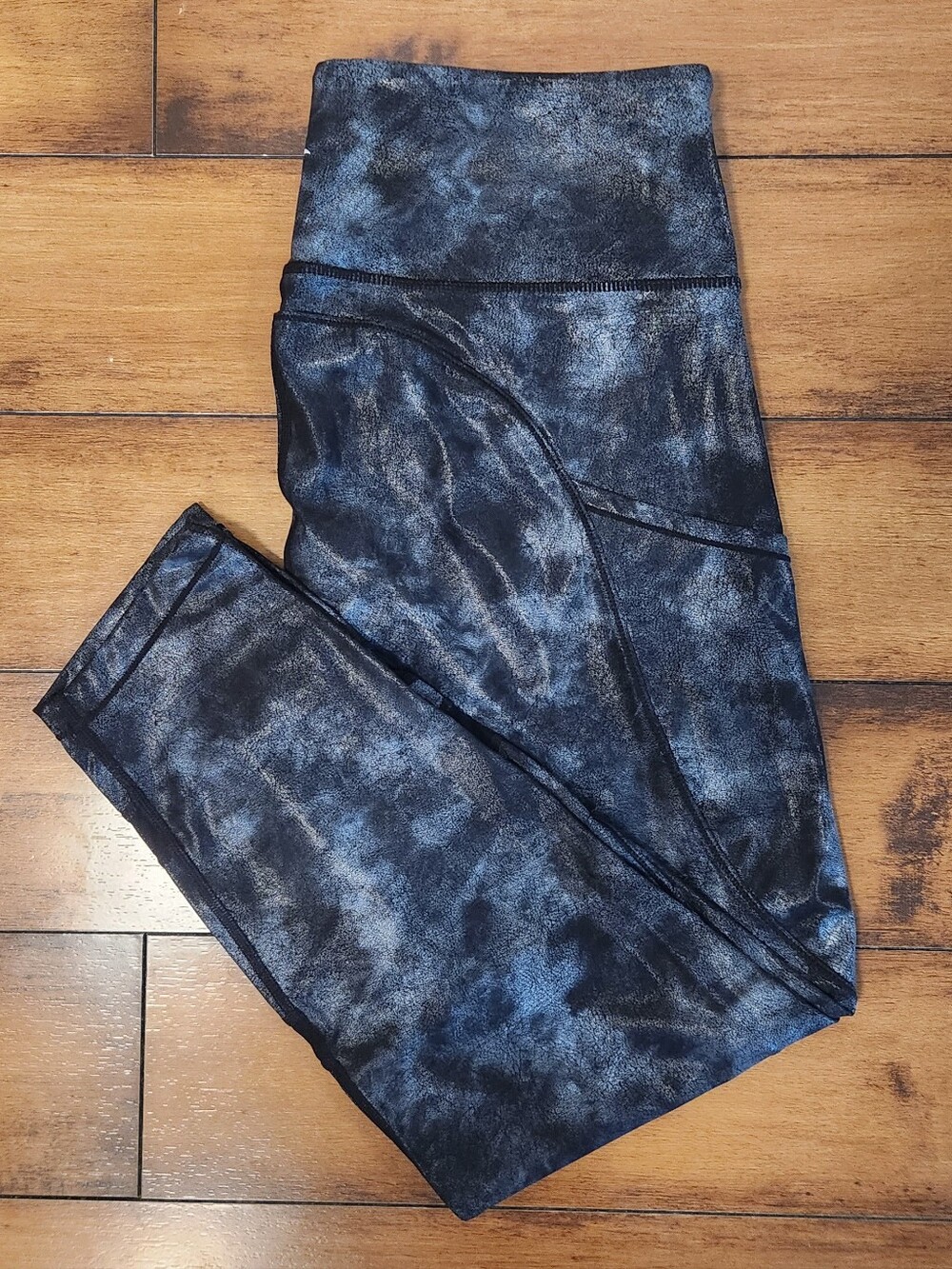 Zyia grey stonewashed leggings